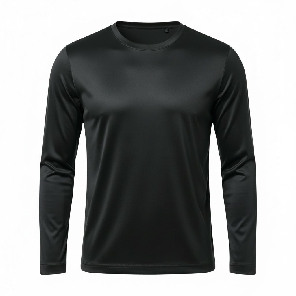 Gemerceriseerde longsleeve