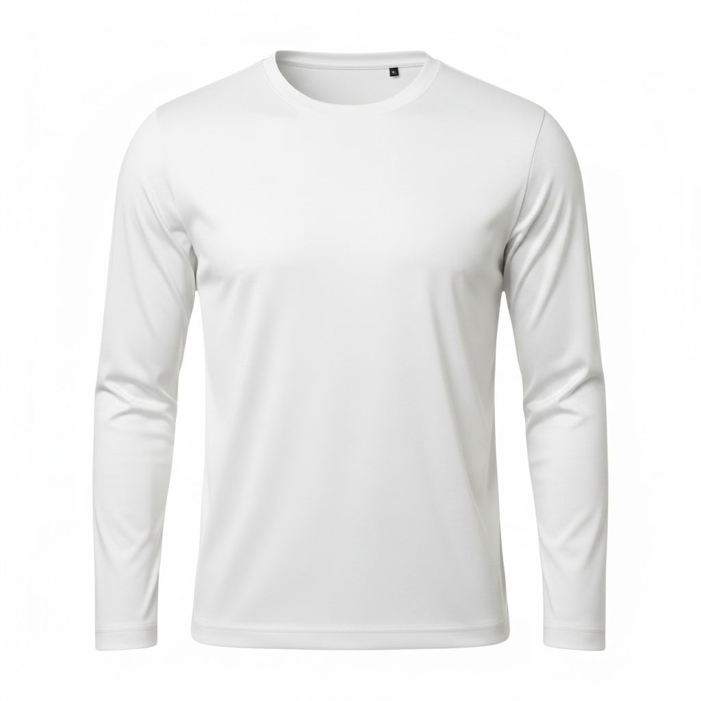 Gemerceriseerde longsleeve