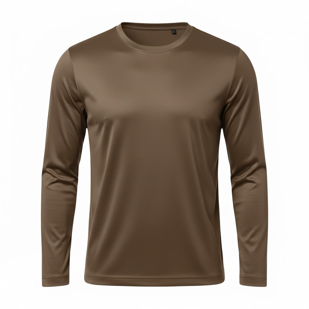 Gemerceriseerde longsleeve