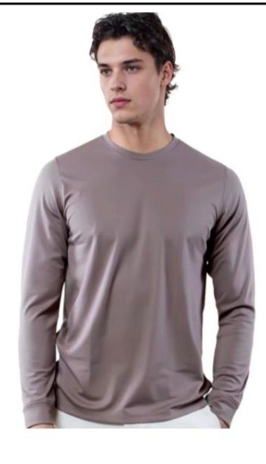 Gemerceriseerde longsleeve